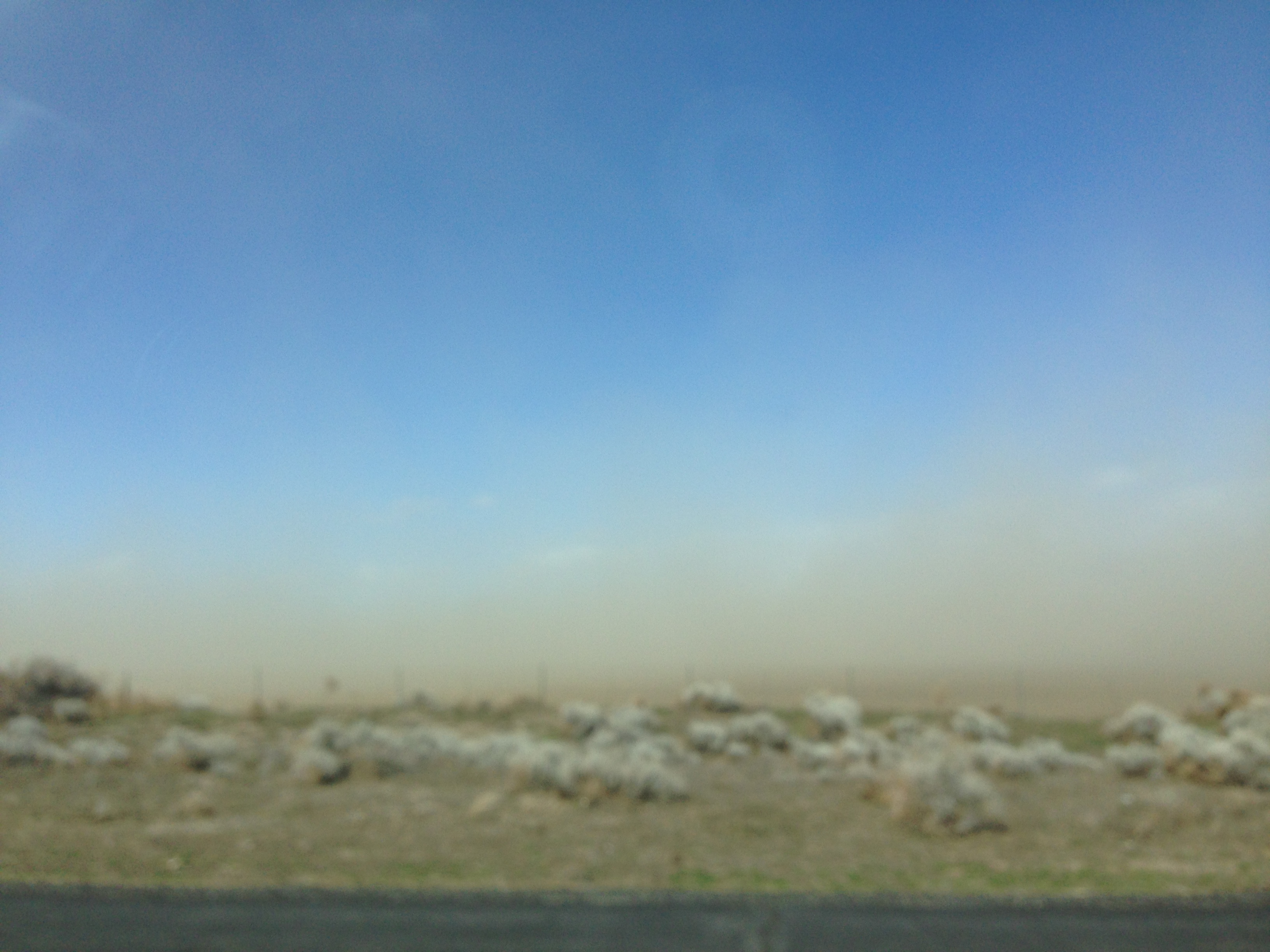 This is what you call a dust storm.